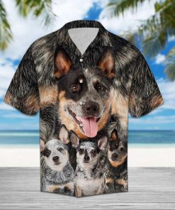 Australian Cattle Dog Great Hawaiian Shirt Australian Cattle Dog Great Hawaiian Shirt