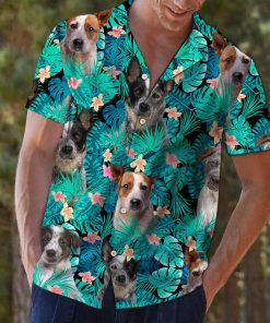 Australian Cattle Dog Tropical Hawaiian Shirt