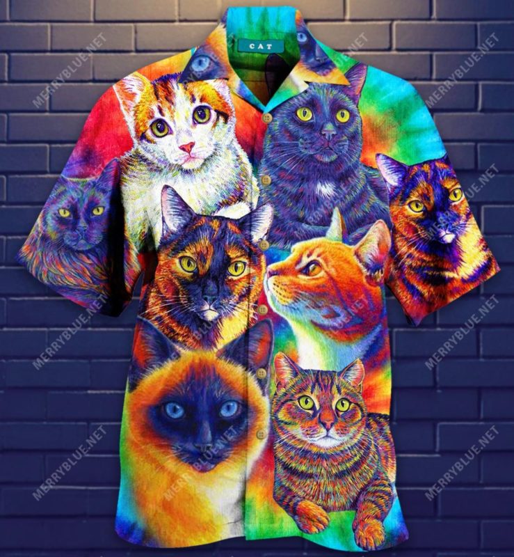 Be Cool Cats Hawaiian Shirt