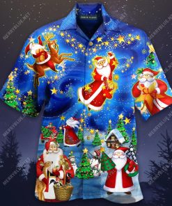 Believe In The Magic Of Christmas Casual Button-Up Shirt
