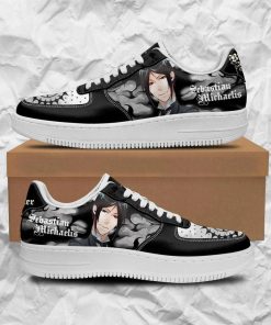 Black Butler Shoes Sebastian Michaelis Sneakers Anime Shoes