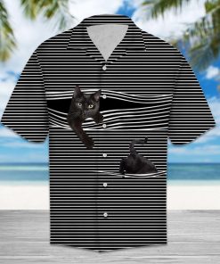 Black Cat Line Hawaiian Shirt Black Cat Line Hawaiian Shirt