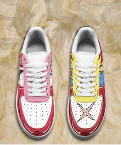 Boa Hancock And Luffy Air Sneakers Custom Anime One Piece Shoes
