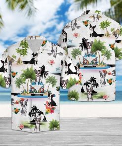Boston Terrier Vacation Hawaiian Shirt