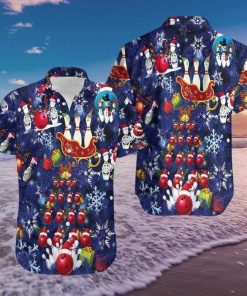 Bowling Merry Christmas Hawaiian Shirt