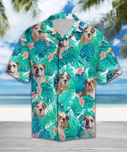 Bull Dog Hawaiian Shirt