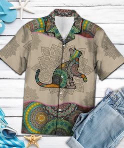 Cat Mandala Hawaiian Shirt