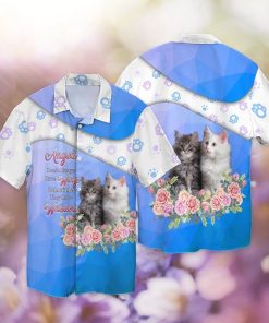 Cats Angels Do Not Always Have Wings Sometimes They Have Whiskers Hawaiian Shirt