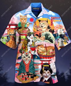 Cats Rule The World Casual Button-Up Shirt