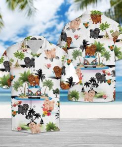 Chow Chow Vacation Aloha Shirt