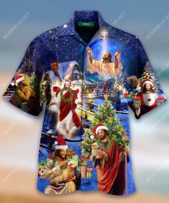 Christmas Begins With Christ Hawaiian Shirt