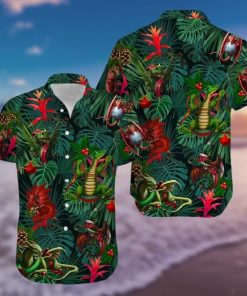 Christmas Dragon Aloha Shirt