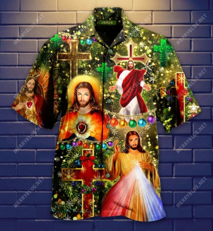 Christmas Is All About Jesus Hawaiian Shirt