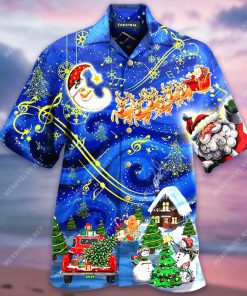 Christmas Sky Hawaiian Shirt