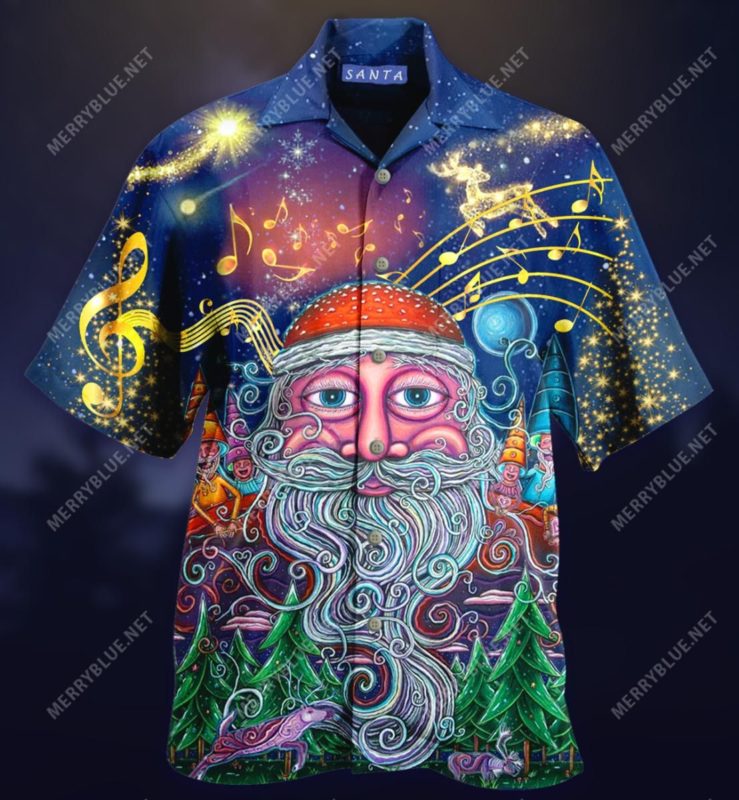 Christmas The Most Wonderful Time Hawaiian Shirt