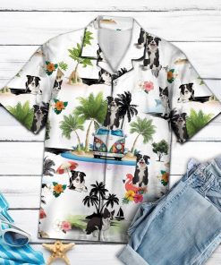 Collie Vacation Aloha Shirt Collie Vacation Aloha Shirt
