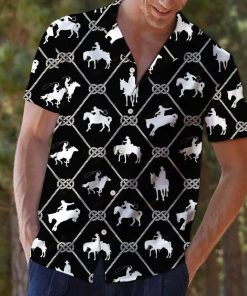 Cowboy For Vacation 3D Print Hawaiian Shirt