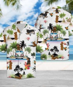 Dachshund Vacation Hawaiian Shirt Dachshund Vacation Hawaiian Shirt