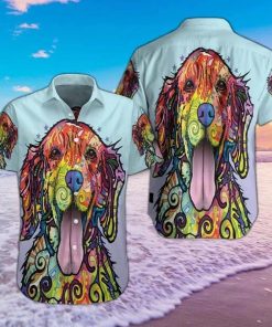 Dog Casual Button-Up Shirt