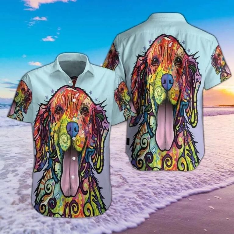 Dog Casual Button-Up Shirt
