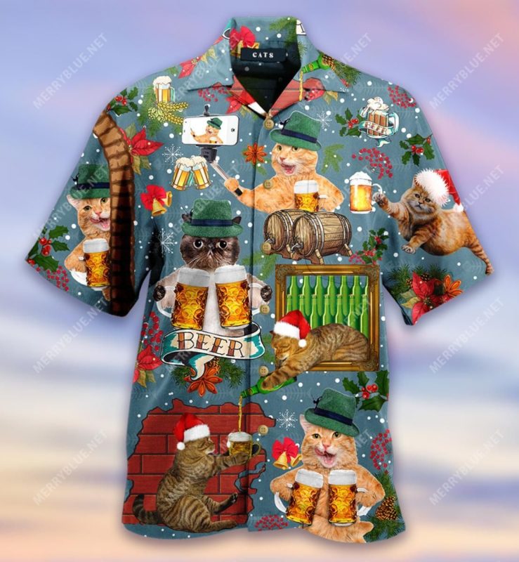 Don’T Let Your Cat Drink Beer Hawaiian Shirt