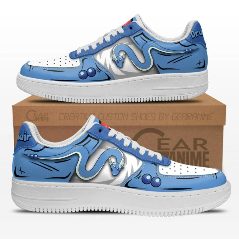 Dragonair Air Sneakers Custom Pokemon Anime Shoes