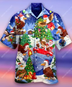 Eagles Enjoy Christmas Hawaiian Shirt Eagles Enjoy Christmas Hawaiian Shirt