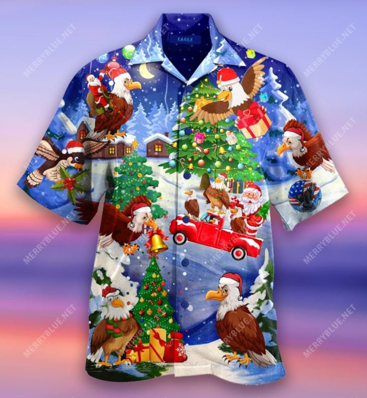 Eagles Enjoy Christmas Hawaiian Shirt