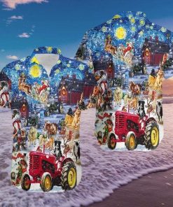 Farm On Christmas Hawaiian Shirt