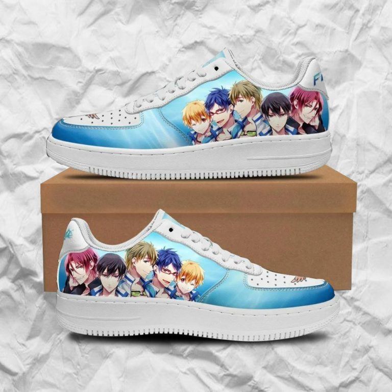 Free Iwatobi Swim Club Air Sneakers Custom Anime Shoes
