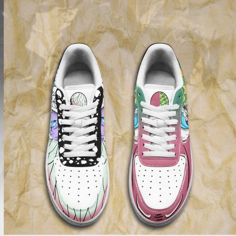 Giyuu and Shinobu Air Sneakers Skill Demon Slayer Anime Shoes