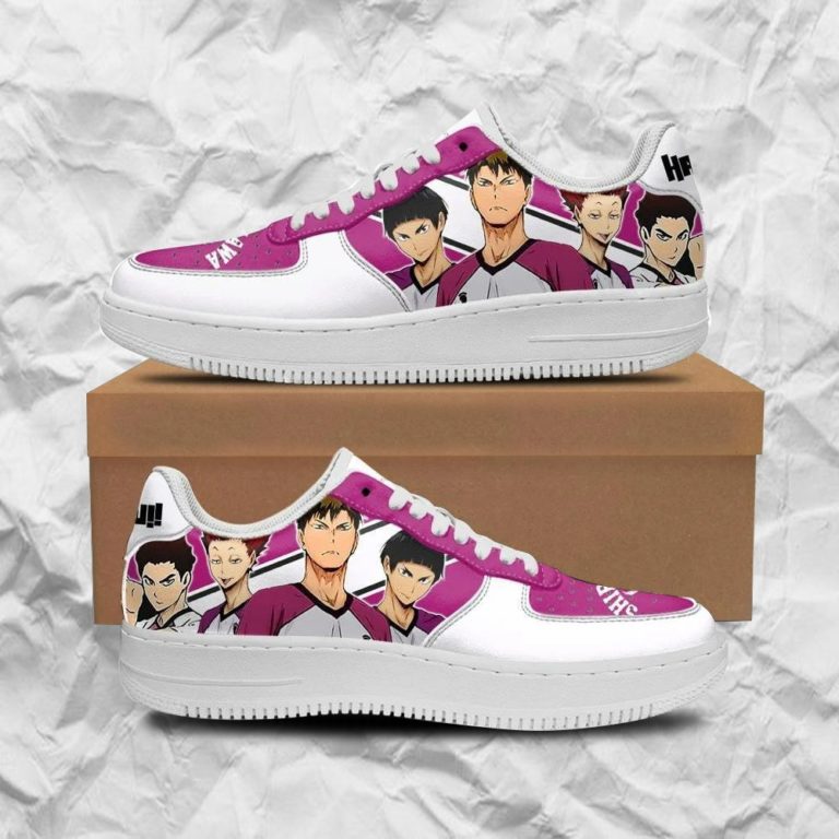 Haikyuu Shiratorizawa Academy Sneakers Team Haikyuu Anime Shoes