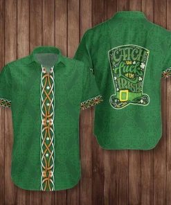 Irish St Patrick’S Day Catch The Luck Hawaiian Shirt Irish St Patrick’S Day Catch The Luck Hawaiian Shirt