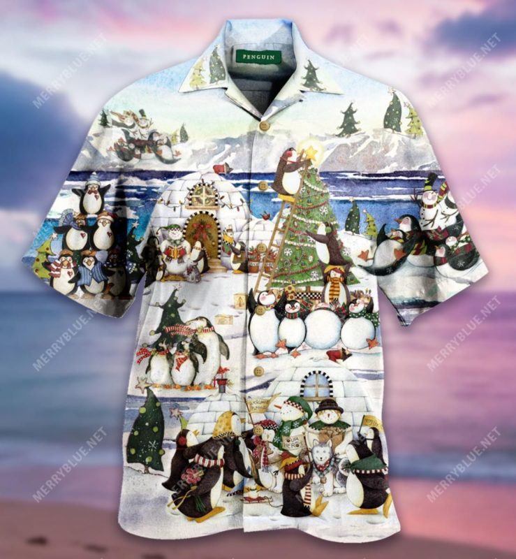 It’S Penguining To Look A Lot Like Christmas Hawaiian Shirt