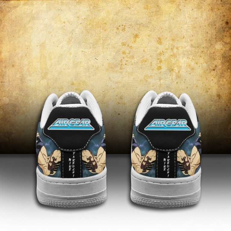 Jade King Takeuchi Air Gear Shoes Custom Anime Sneakers