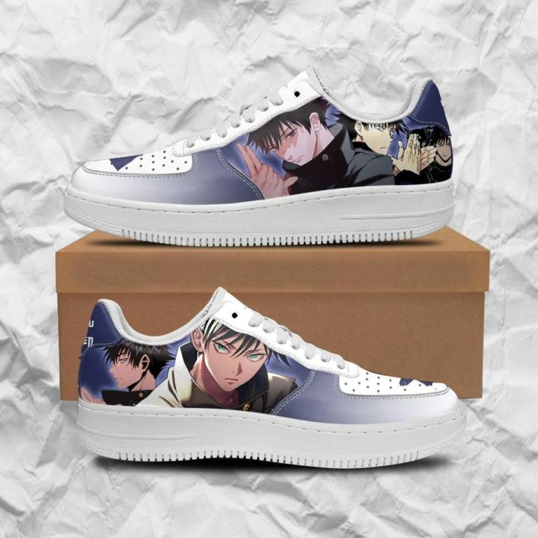 Jujutsu Kaisen Fushiguro Megumi Air Sneakers Custom Anime Shoes