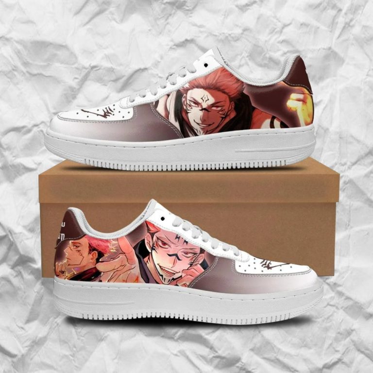 Jujutsu Kaisen Ryoumen Sukuna Air Sneakers Custom Anime Shoes