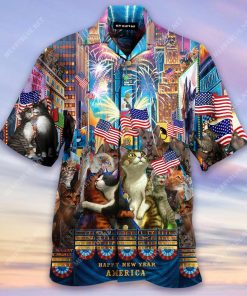 Let’S Countdown With Cats To 2021 3D Print Hawaiian Shirt