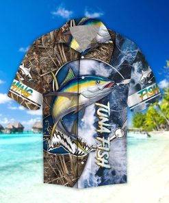 Life Tuna Fishing Catch And Release Hawaiian Shirt