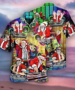 Live Dj Music Christmas Night Party Hawaiian Shirt
