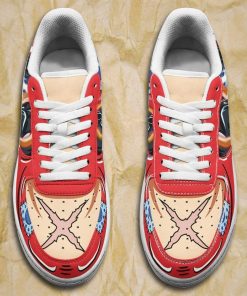 Luffy Armament Haki Air Sneakers Custom One Piece Anime Shoes Luffy Armament Haki Air Sneakers Custom One Piece Anime Shoes