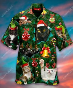 Meowy Catmas Hawaiian Shirt Meowy Catmas Hawaiian Shirt