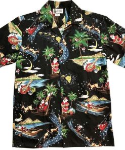 Merry Christmas Santa Claus Hawaiian Shirt