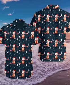 Merry Christmas So Cute Santa Hawaiian Shirt