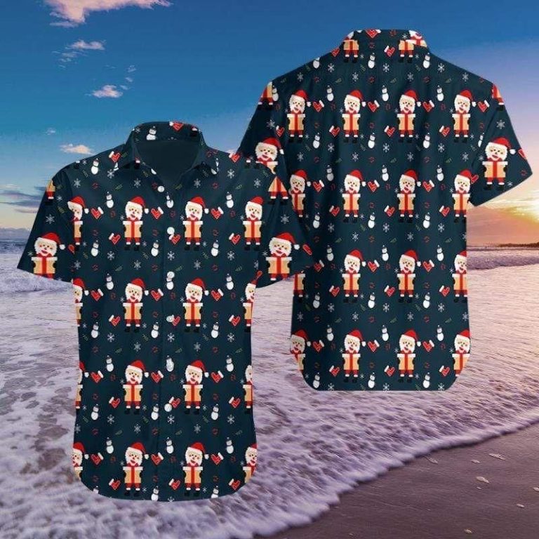 Merry Christmas So Cute Santa Hawaiian Shirt