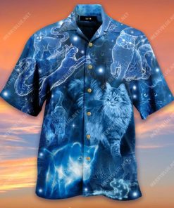My Cat Is My Protector Hawaiian Shirt