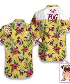 My Dog Photo Short Sleeve Button Up