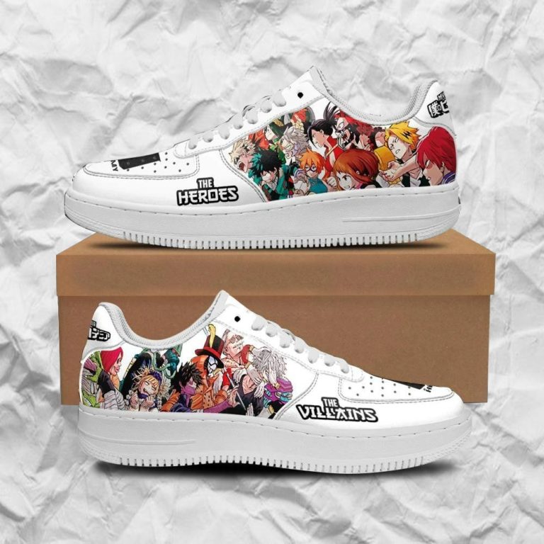 My Hero Academia Shoes Hero Team Vs Villian Team PT10