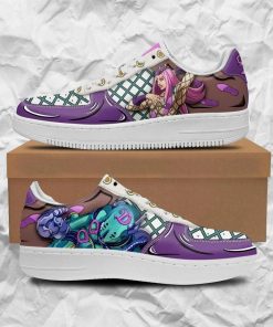 Narciso Anasui Air Sneakers Custom Anime JoJo’s Bizarre Adventure Shoes