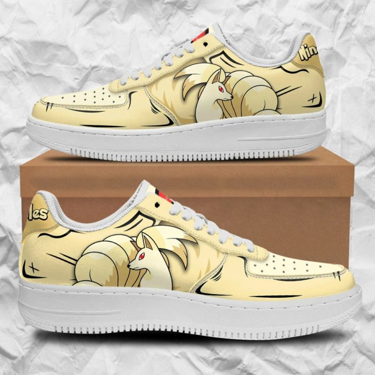 Ninetales Air Sneakers Custom Pokemon Anime Shoes